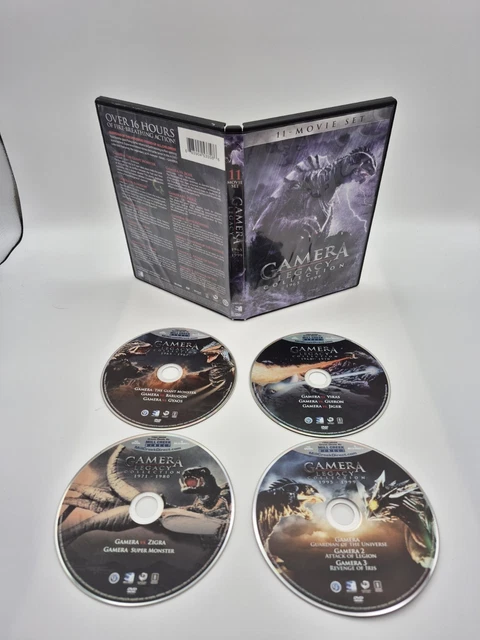 GAMERA: LEGACY COLLECTION 1965-1999, DVD, 2014, 4-Disc 11
