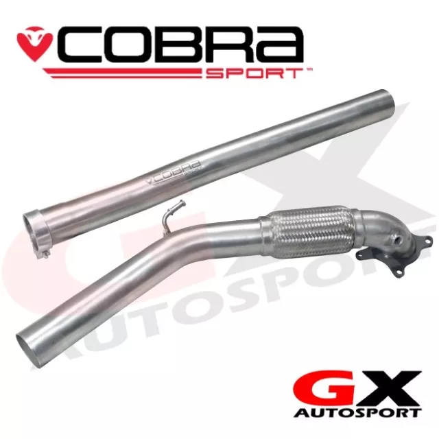 AU11 Cobra sport Audi A3 8P 2.0 TFSI 2WD 3 & 5 Door 04-12 Front Pipe Decat