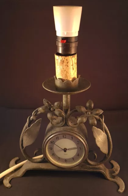 Vintage Art Deco Design Table Lamp - Smiths Sectric Electric Clock