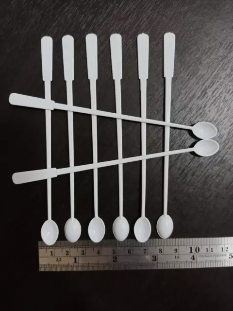 Micro Spoon Feeder Food 5” Small Fish Guppy Tetra Killifish Fish Aquarium 12 PCs 3