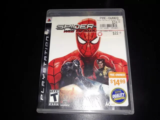 Spider Man Web Of Shadows Ps3, Jogo de Videogame Playstation 3 Usado  79066895