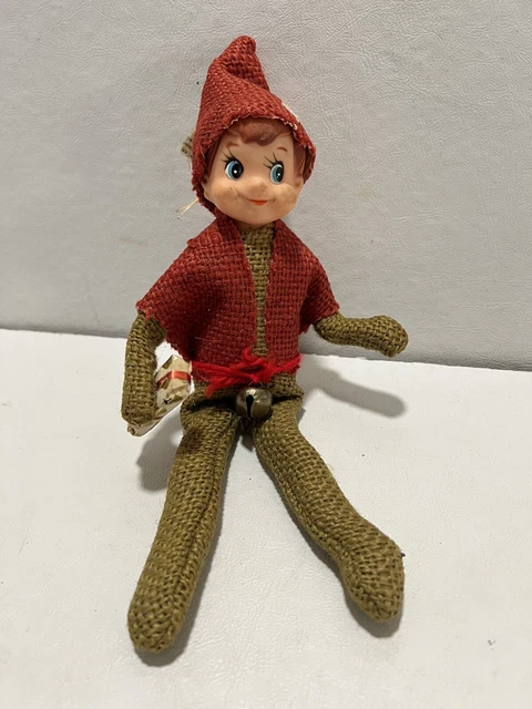 RARE VINTAGE CHRISTMAS elf elves ornament Knee Hugger £23.98 - PicClick UK