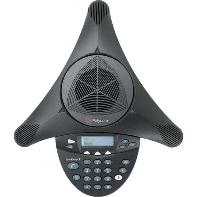 POLYCOM Soundstation 2W Wireless Conference Phone Voip IP Phone Poe Tast