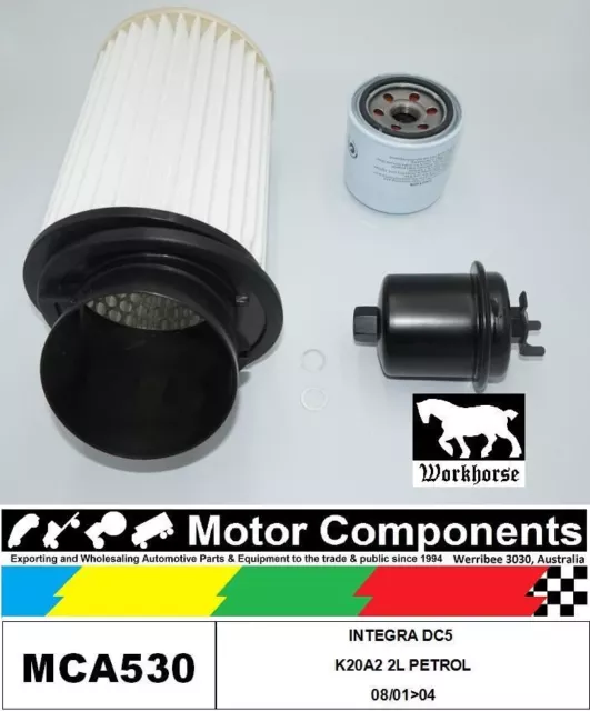 FILTER SERVICE KIT for Honda INTEGRA DC5 K20A2 2L Petrol 08/01>04