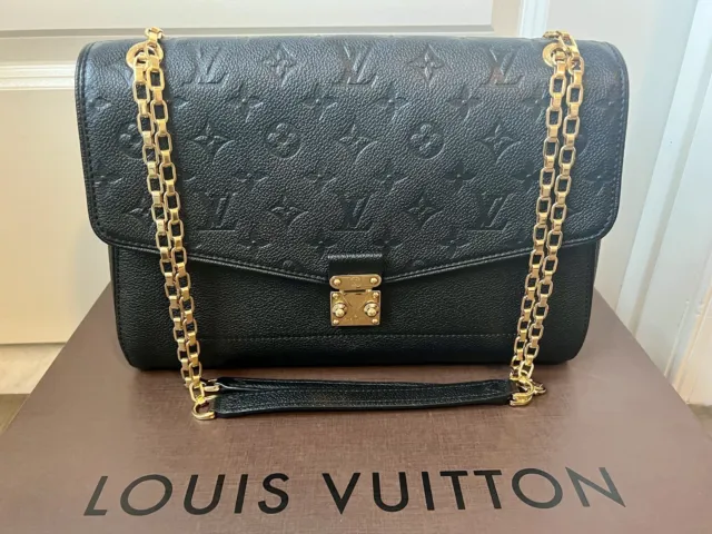 Replica Louis Vuitton M48931 Saint-Germain PM Shoulder Bag Monogram  Empreinte Leather For Sale