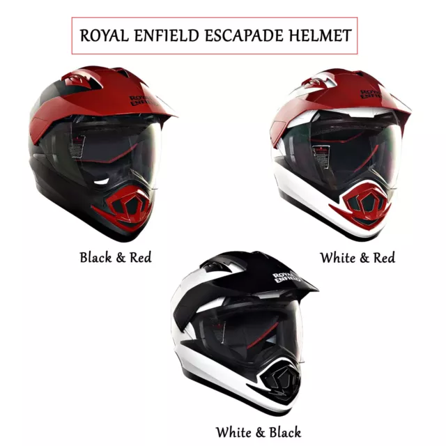 100% Genuine Royal Enfield "ESCAPADE" Helmet