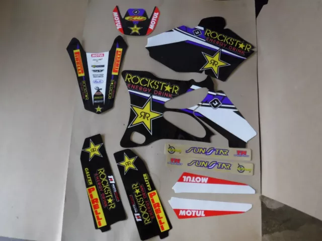 Flu  Designs Team Rockstar  Yamaha Graphics  Yamaha Yz85 2002-2014