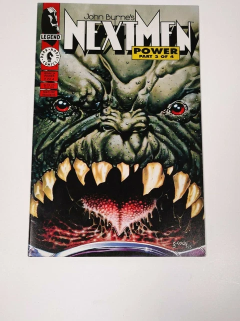 Next men Comic Power Part 2 of 4 John Byrne Dark horse Comics VF to VF+ 