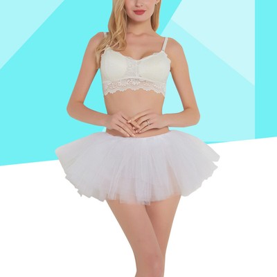NSSONBEN Avorio Tutu Gonna da Tavolo Avorio Tulle Gonne da Tavolo per Feste Matrimoni Festa di Compleanno Bambino Doccia Decorazione 2Yard/6ft/L183cm*H77cm 