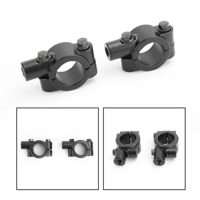 Paire de support rétroviseur 10mm CCW Pour Moto Enduro Quad scooter guidon AF