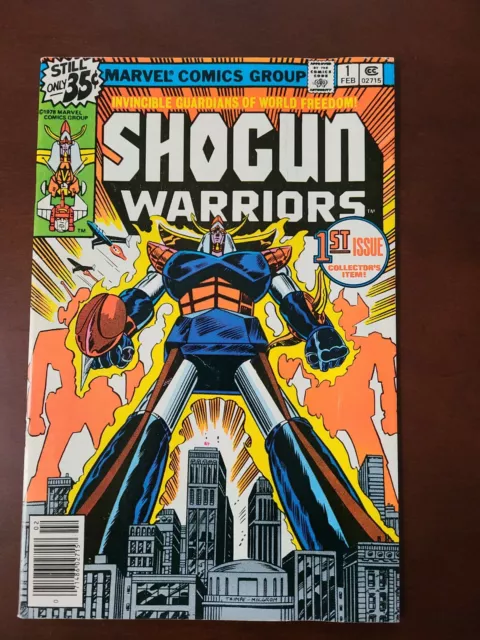Shogun Warriors  #1  Feb-1979,  Marvel Bronze Age Newstand 1st Appearance VF/NM