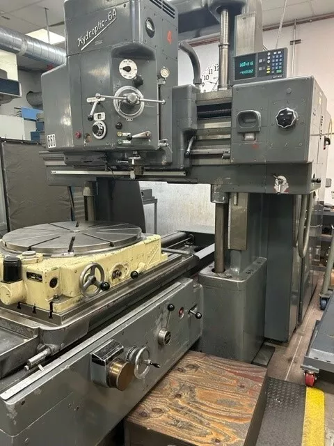 SIP Hydroptic 6A Jig Bore Machine, Societe Genevoise, No.521 with Rotary Table