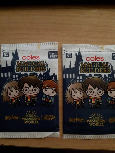 COLES MAGICAL BUILDERS - Harry Potter x2 $1.50 - PicClick AU