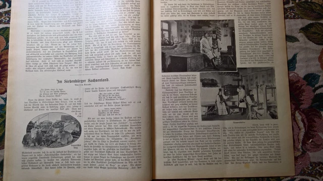 1907 Gartenlaube 2 / Siebenbürgen Luftballons Deutsch Südwest Kolonien