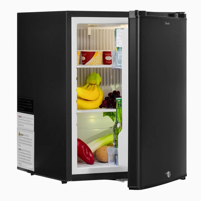 Smad 2.1 Cu.Ft 12V Refrigerator AC/DC Caravan Fridge Camper Van Camping Cooler