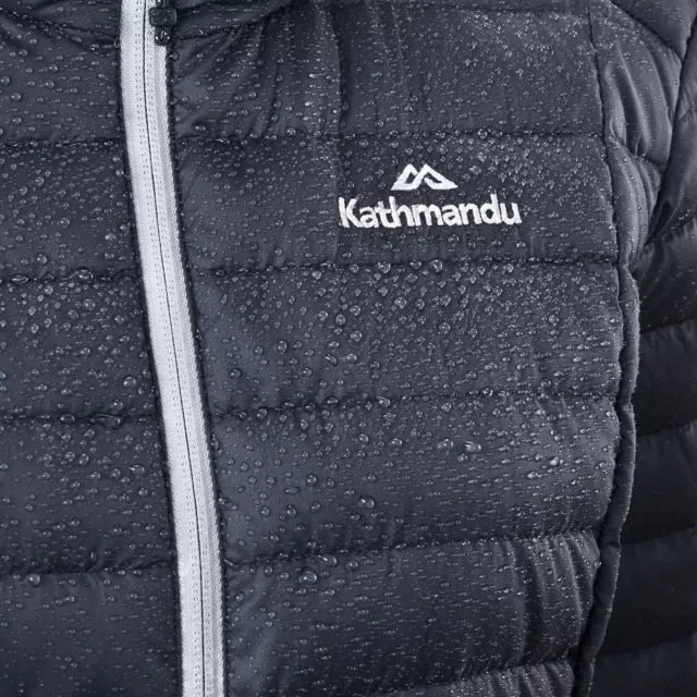 NEW Kathmandu Heli Womens Hooded Down Puffer 600 Fill Lightweight Winter Jacket 3