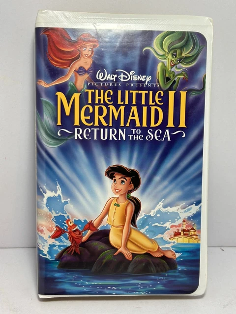 WALT DISNEY THE Little Mermaid II Return To The Sea VHS Clamshell £3.67 ...