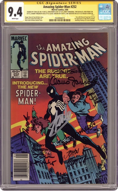 Amazing Spider-Man #252 CGC 9.4 SS 1984