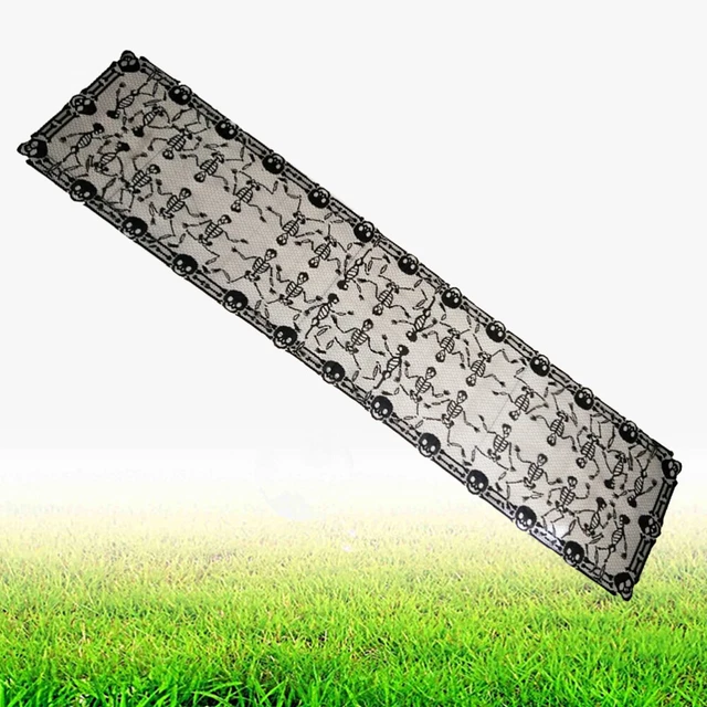 KIROJA Nappe Rectangulaire Imperméable Lavable Motif Tête De Mort