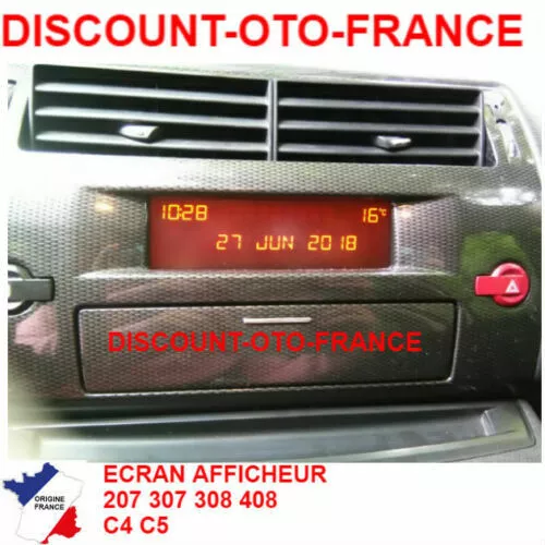 Ecran lcd afficheur multifonction 207 Peugeot Citroen 307 308 408 C4 C5