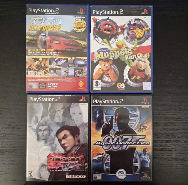 Ensemble de 2 jeux Playstation2- Tekken 4 , Tekken 5 - Label Emmaüs