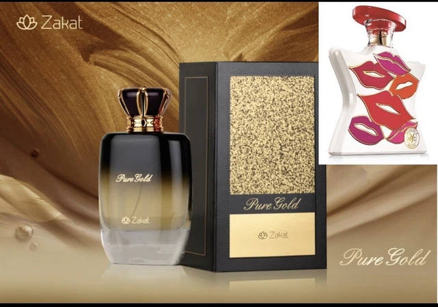 PERFUME PURE GOLD EDP de Zakat 100 ML🥇 Fragancia de nicho rica