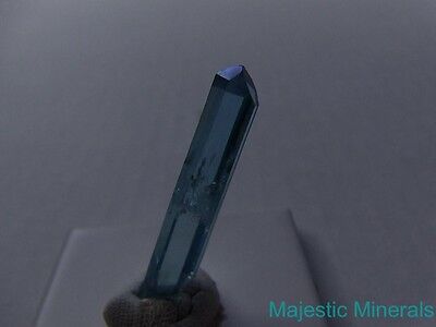 BEAUTIFUL___OPTICAL CLEAR Dramatic AQUA AURA Arkansas Quartz Crystal POINT