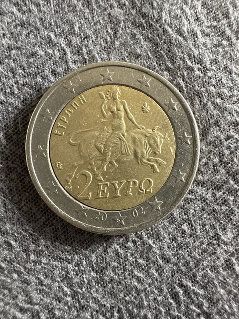 PIECE 2 EUROS Rare De 2002 Eypo Avec Le S Dans L’étoile EUR 50.000,00
