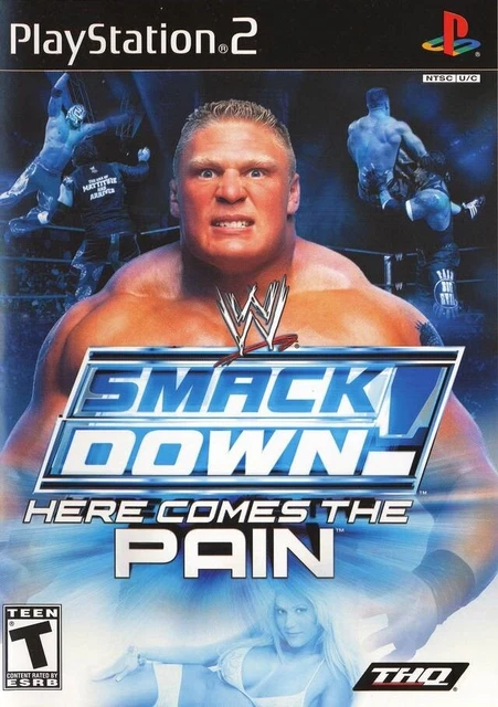 WWE SmackDown Here Comes the Pain - Playstation 2 Game Complete
