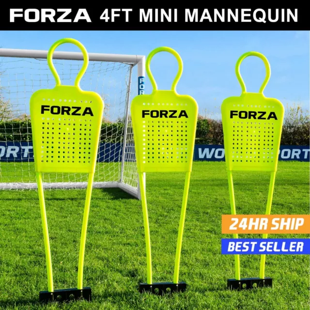 FORZA Football Mini-Mannequin 4ft | Football Mannequin Free Kick Dummy Dummies