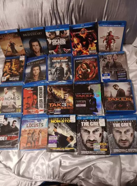 Blu-ray movies #3  lot You Pick from 250 movie titles - create a bundle
