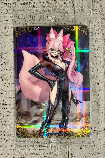 Fate Grand Order FGO Wafer Card Vol. 11 Assassin Tamamo Vitch Koyanskaya Foil