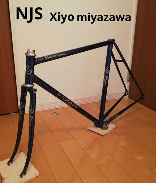 KIYO MIYAZAWA NJS Track Bike Steel Frame Pista Single 525mm