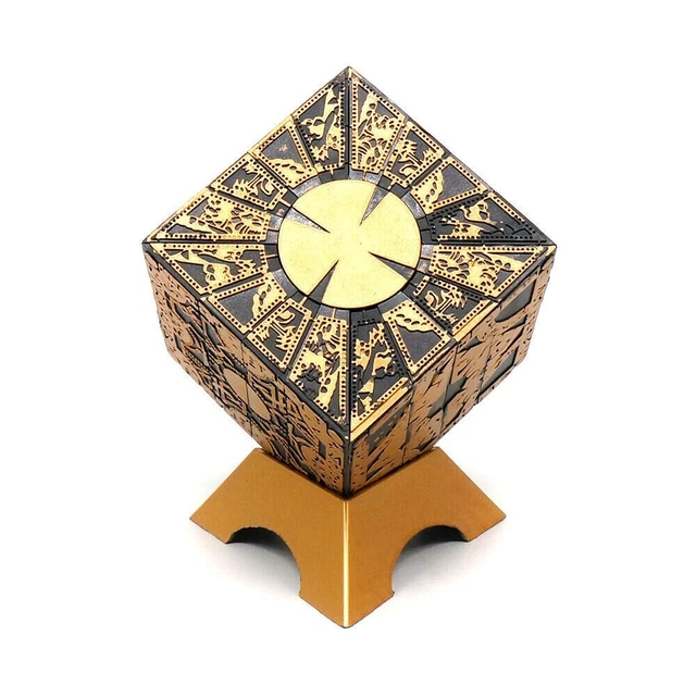 Hellraiser Cube Puzzle Box Lament Configuration Functional Pinhead Horror Props Hellraiser Cube Puzzle Box Lament Configuration Functional Pinhead Horror Props