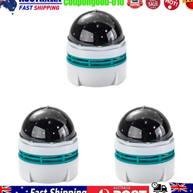 Rotating LED Star Night Light USB Disco DJ Stage Party Ball Light (White)