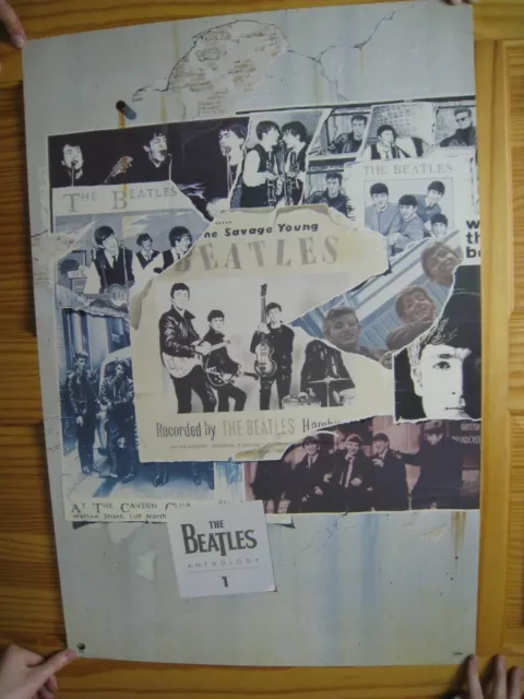 The Beatles Poster Antologia 1 Collage John Lennon Paul Mccartney