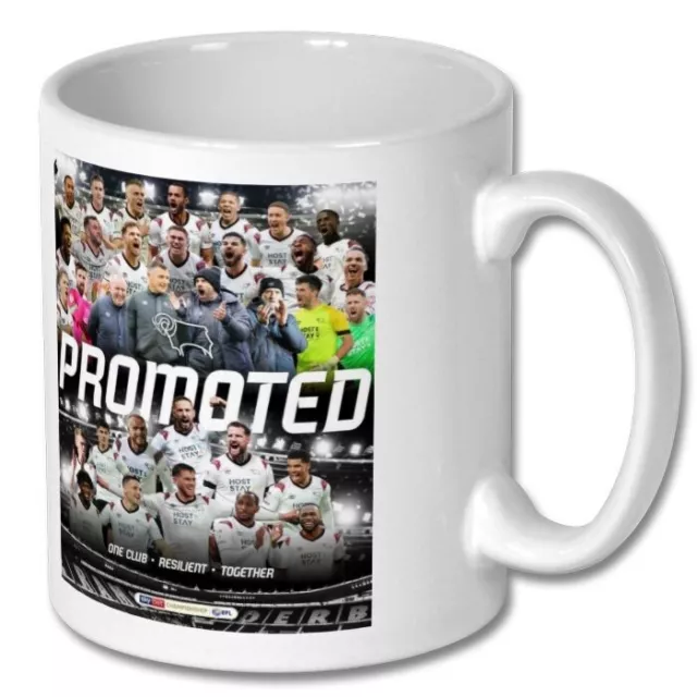 New Derby County Promotion Mug Cup 2024 Football Championship