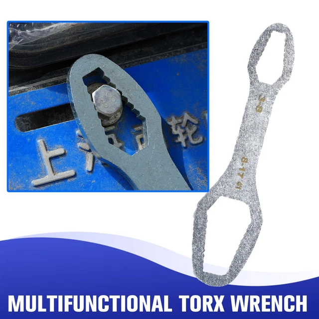 Double-Headed Torx Wrench Multifunctional Self-Tightening Spanner Tool s B4 U8U