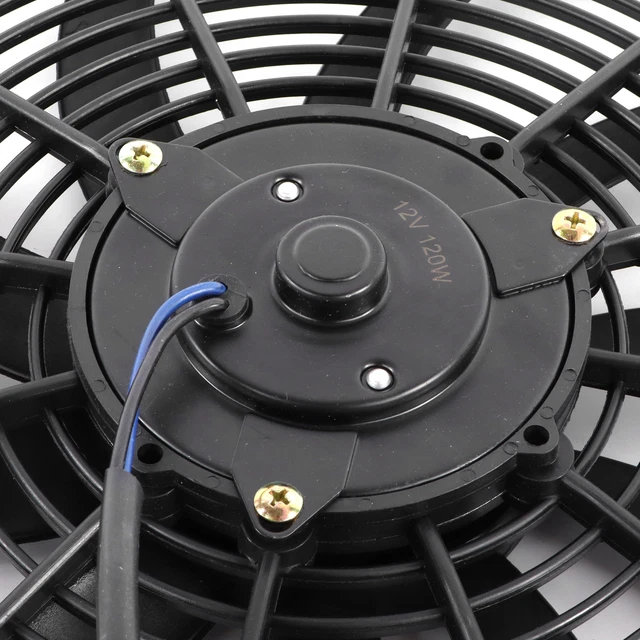 thumbnail image 2 of Universal 16 Inch 12V Slim Electric Radiator Cooling Fan - Push/Pull With Mount Kit 2 of 5