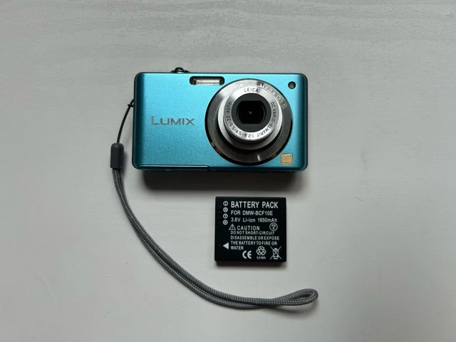 PANASONIC LUMIX DMC-FS6 8.1MP Digital Camera No Charger Tested