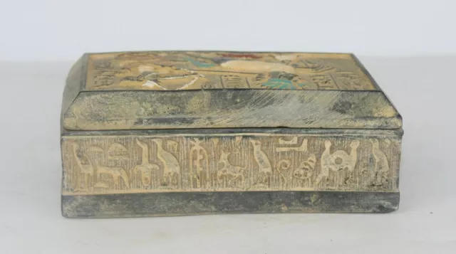 Rare boîte pharaonique antique égyptienne antique d’Ahmose Egyptology BC 2