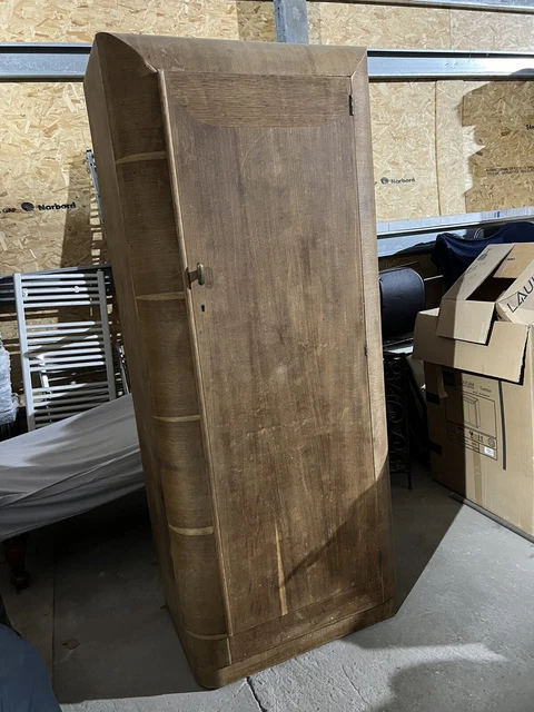 antique wooden wardrobe used