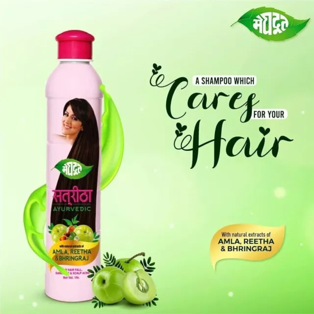 150g x 2 Satreetha Ayurvedic Shampoo Anti-Dandruff & Scalp Acne, Hair Fall 2026