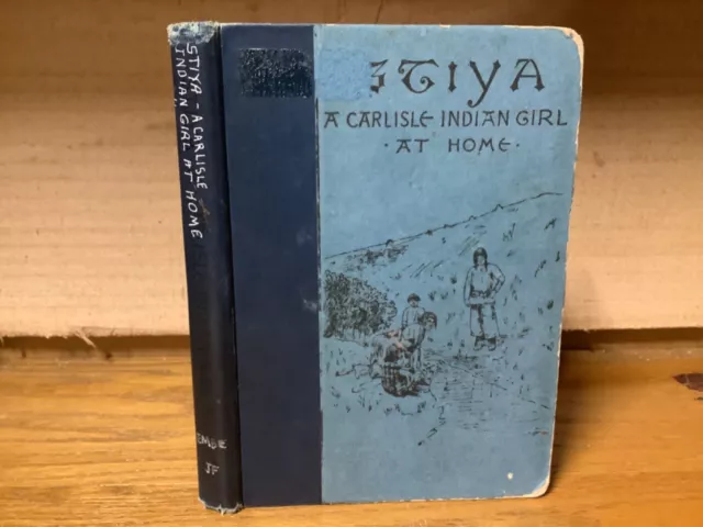 1891 - Stiya - RARE Carlisle Indian Girl At Home - Marianna Burgess