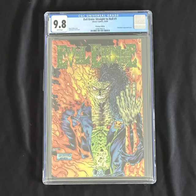 Chaos! Comics Evil Ernie Straight To Hell #1 Chromium CGC 9.8 NM/M 1995