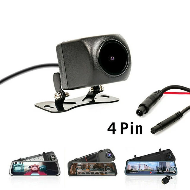 Waterproof 12V 170° Car Rear View Camera 4Pin For Car SUV Mirror Dash Cam NEW