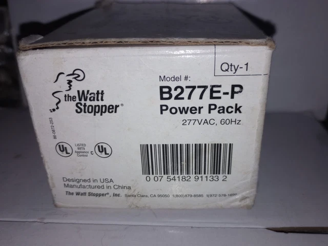 WattStopper B277E-P Power Pack 277V  NIB