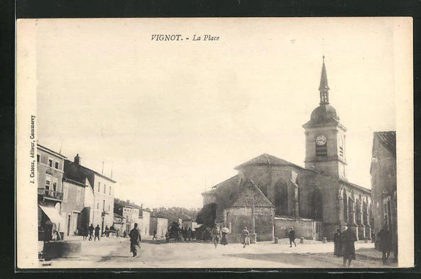 CPA Vignot, La Place