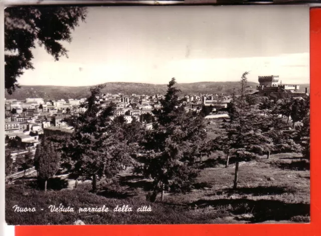 Cartolina  Nuoro Citta'  B/N Viaggiata  1958 Veduta Parziale  Regalo