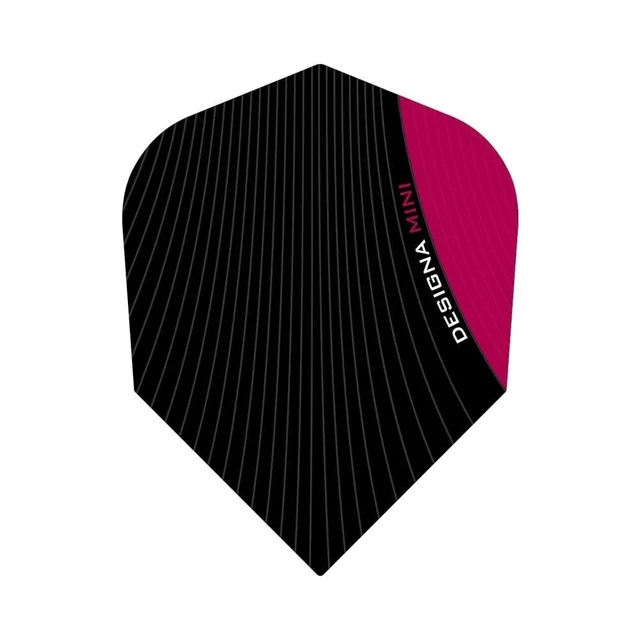 Designa Infusion Mini Dart Flights, Two Tone Pink. Pack of 5 (15 Flights)